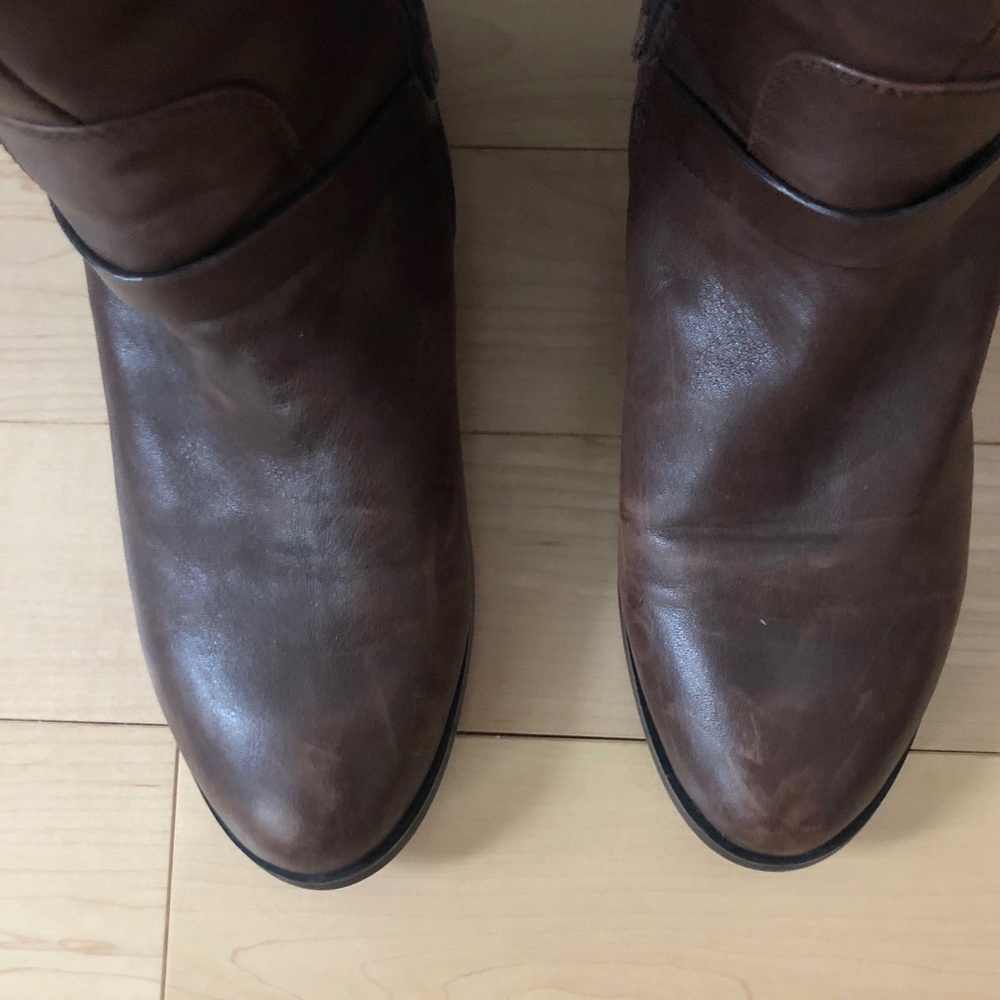 Brown Leather Riding Boots - Picture 4 of 16